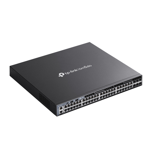 Omada ギガビットポート×48 10G SFP+スロット×6 スタッカブルL3マネージスイッチ
