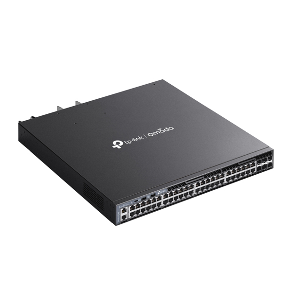 Omada ギガビットPoE+ポート×48 / 10Gスロット×6 スタッカブルL3マネージスイッチ