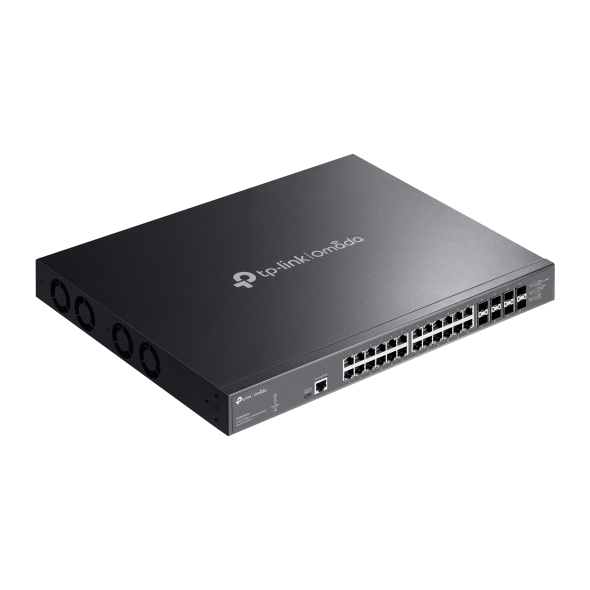 Omada 10GBASE Tポート×32 L2+マネージドスイッチ（PoE++ポート×24搭載）