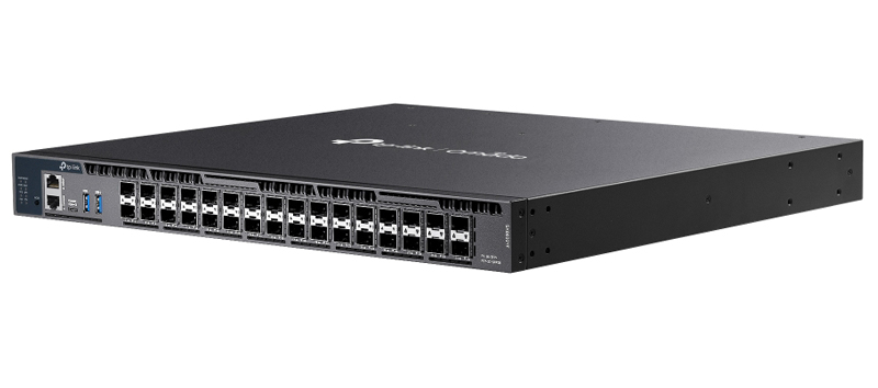 Omada 10Gポート×26 / 25Gスロット×6 スタッカブルL3マネージスイッチ