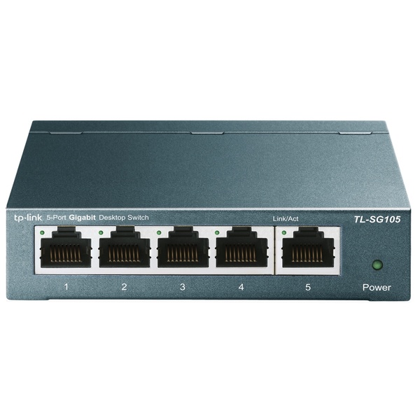 5ポート 10/100/1000Mbps デスクトップ スイッチ
