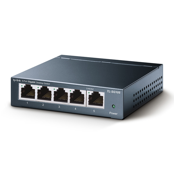 5ポート 10/100/1000Mbps デスクトップ スイッチ