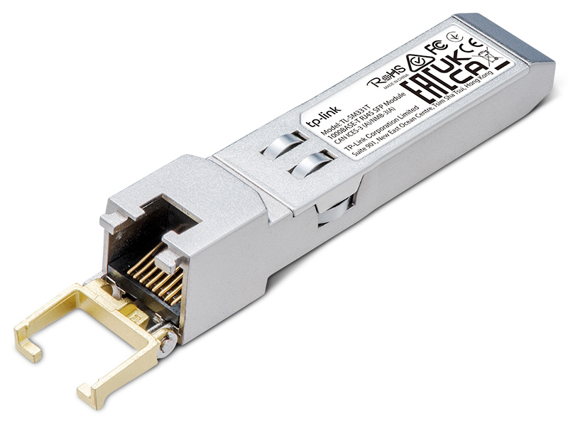 1000BASE-T RJ45 SFPモジュール