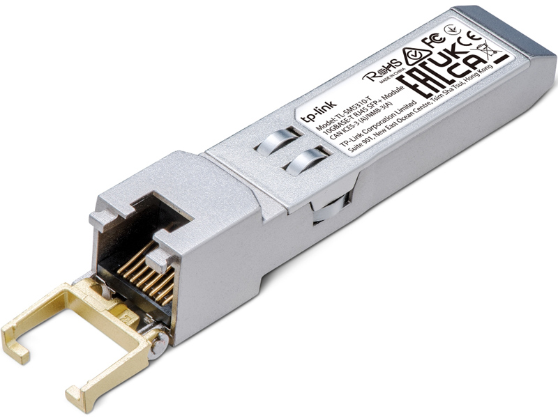10G BASE-T RJ45 SFP+ モジュール