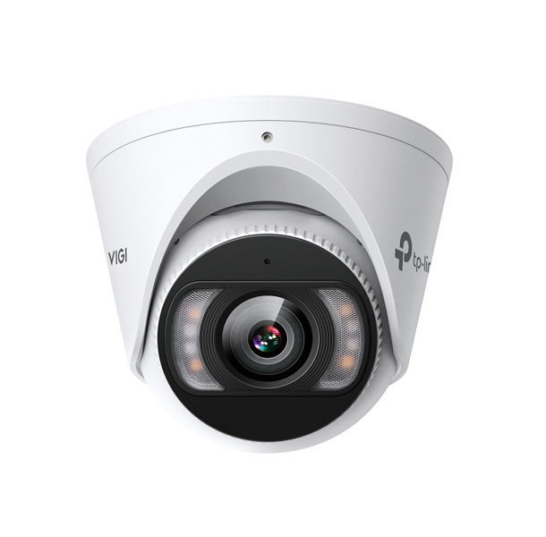 VIGI 4MP フルカラータレット型ネットワークカメラ & 4チャンネル PoE+ NVRキット