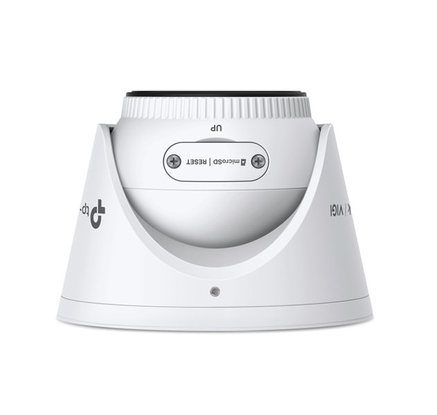 VIGI 4MP フルカラータレット型ネットワークカメラ & 4チャンネル PoE+ NVRキット