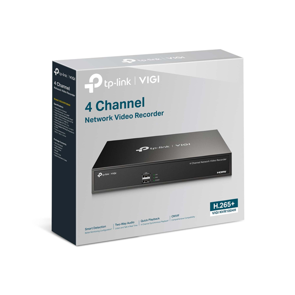 VIGI 4チャンネルネットワークビデオレコーダー