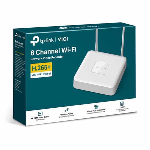 VIGI 8チャンネル Wi-Fiネットワークビデオレコーダー