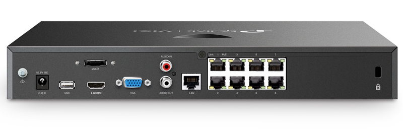 VIGI 8チャンネルPoE+ ネットワークビデオレコーダー