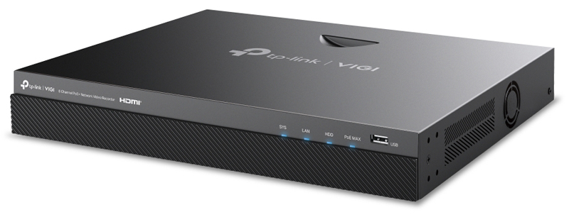 VIGI 8チャンネルPoE+ ネットワークビデオレコーダー