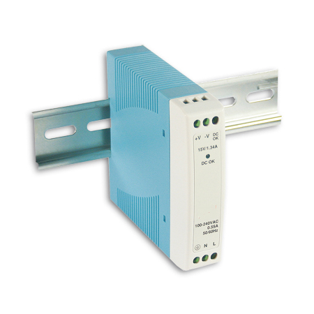 産業用電源 （出力電圧DC18～27V、入力範囲AC85～264V、最大電力10W）、動作温度-20℃～+70℃