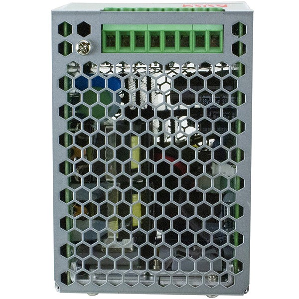 産業用電源 （出力電圧DC48V～55V、入力範囲AC88～264V、最大電力480W）、動作温度-25℃～+70℃