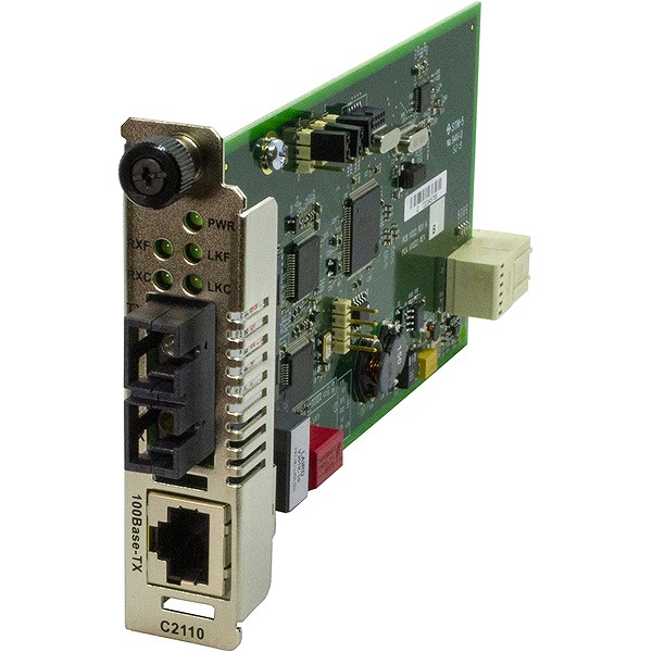 100Base-FX/100Base-TX(RJ-45)/SC/シングルモード/1310nm/20km