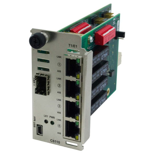 SFP空きスロット (4) RJ48