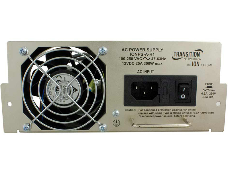 19スロット IONシャーシ用 2重化電源モジュール （AC100～240V入力対応）