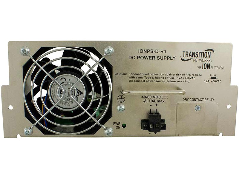 19スロット IONシャーシ用 2重化電源モジュール (DC40~60V入力対応)