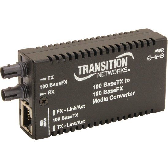 100BaseFX マルチモード 1300nm ST 2km 100BaseTX