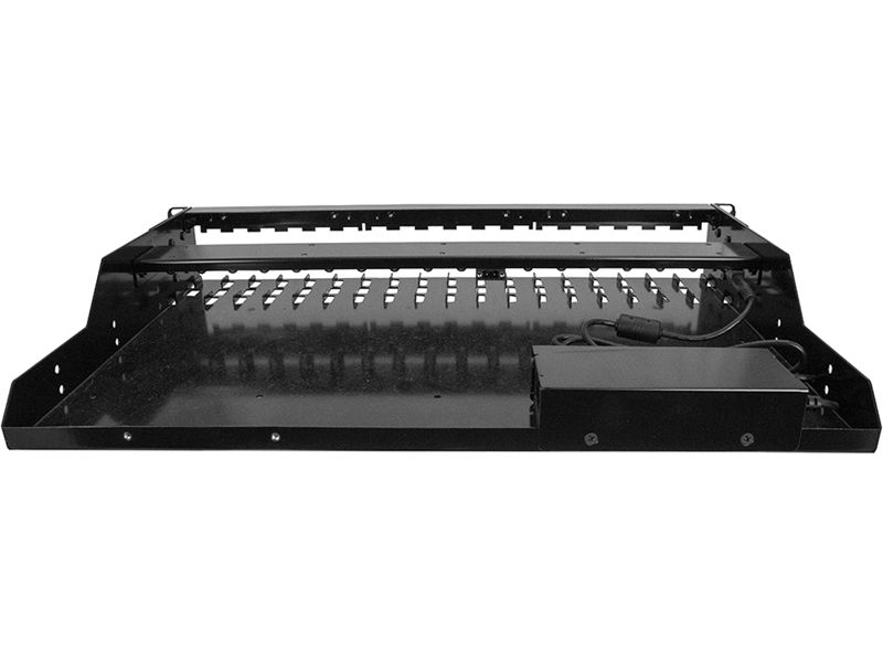 18スロットミニ・シリーズ専用メディアコンバータ・ラック(電源搭載有り)