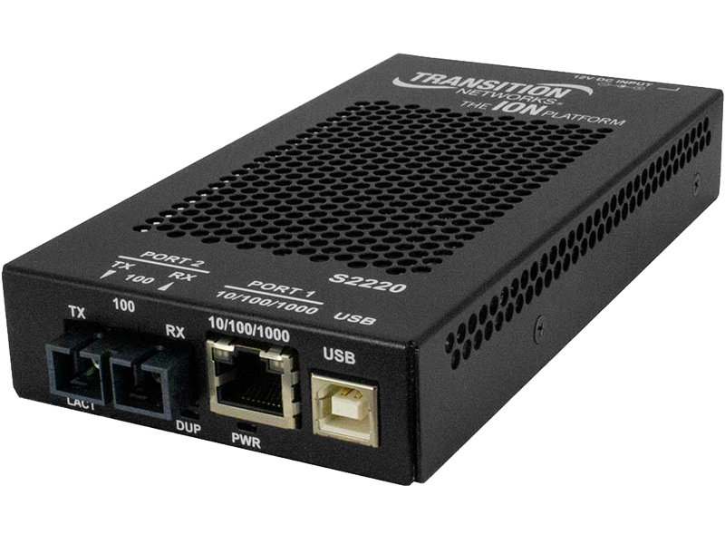 100Base-FX/10/100/1000Base-T(RJ-45)/SC/シングルモード/1310nm/20km