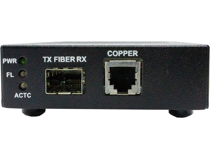 メディアコンバータ ツイストペア RJ11/SFP スロット(空き)
