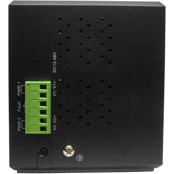 (16) 10/100Base-TX (RJ-45) [100m] ports + (2) 10/100/1000Base-T (RJ-45) or (2) 100/1000Base-X SFP combo slots