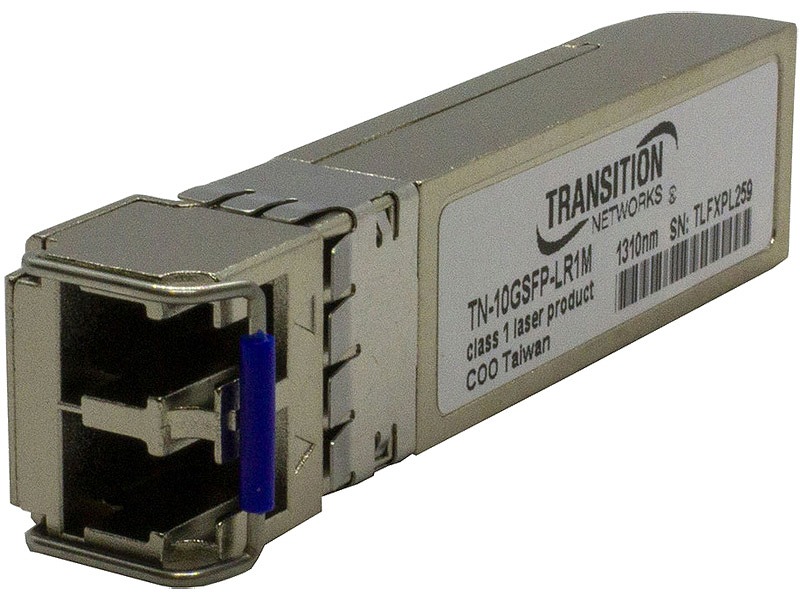 10Gbase-LR/1000Base-LX SFP+ with DMI 1310nm single mode (LC) [10km]