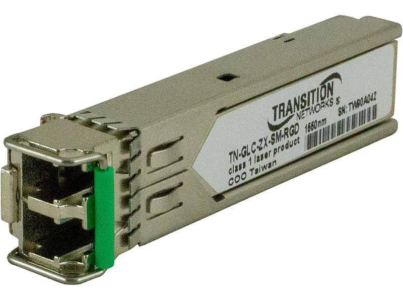 Cisco Compatible SFP 1000Base-LX/LC/SMF/1550nm/80km（温度拡張タイプ）