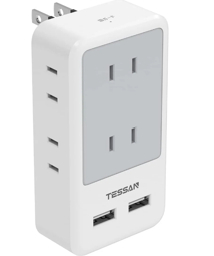 USB付6口ACマルチ電源タップ