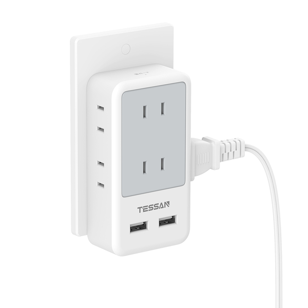 USB付6口ACマルチ電源タップ