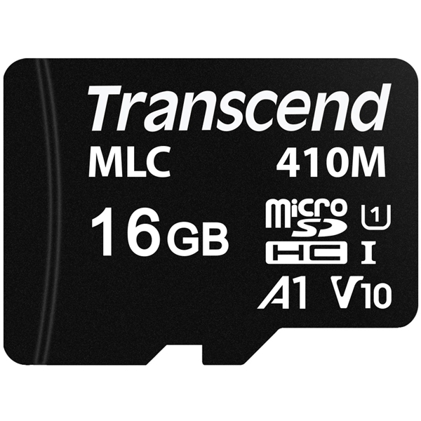 業務用/産業用 組込向け microSDHCカード 16GB 高耐久 MLC NAND採用 P/E Cycle:3K TBW:43TB 3年保証 USD410M