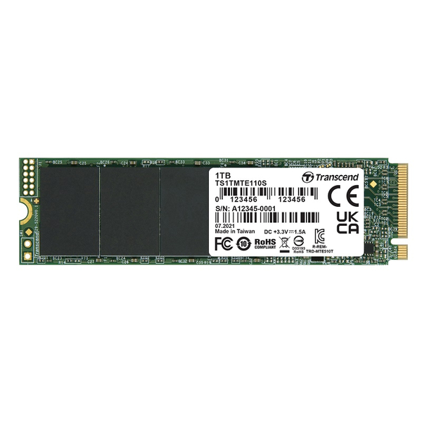 内蔵SSD NVMe M.2 Type2280 PCIe Gen3×4 1TB