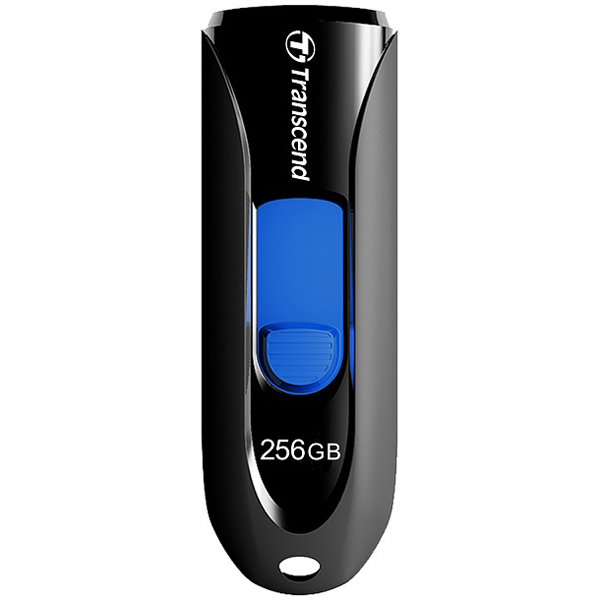 USBメモリー USB3.1(Gen1)/USB3.0対応 スライド式 256GB ブラック