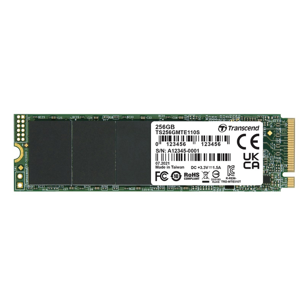 内蔵SSD NVMe M.2 Type2280 PCIe Gen3×4 256GB