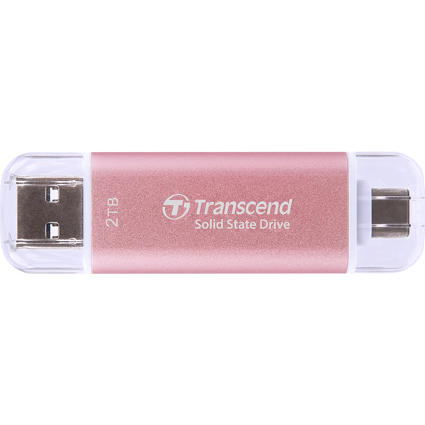 スティック型SSD USB 10Gbps 2TB ピンク