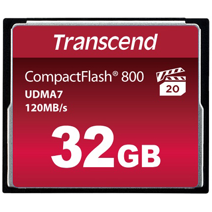 32GB CF Card MLC R: 120MB/s