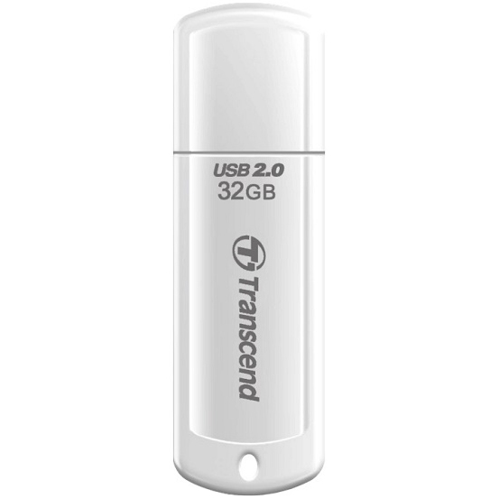USBメモリー USB2.0 キャップ式 32GB ホワイト