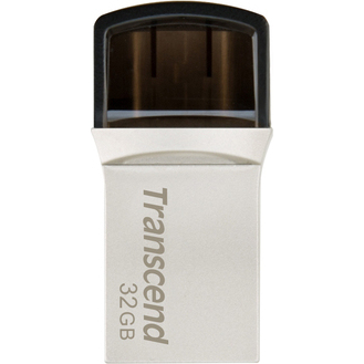 32GB USB3.1 Pen Drive OTG Type A&C Silver