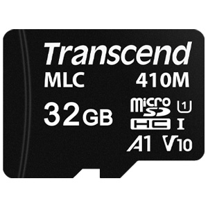 業務用/産業用 組込向け microSDHCカード 32GB 高耐久 MLC NAND採用 P/E Cycle:3K TBW:86TB 3年保証 USD410M