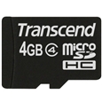 microSDHCカード Class4 4GB