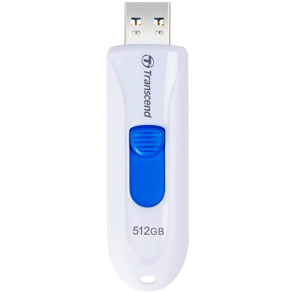 JetFlash 790 USB3.1 Gen1 (USB 5Gbps) USB Type-A メモリ 512GB ホワイト
