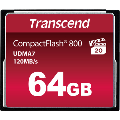 64GB CF Card MLC R: 120MB/s