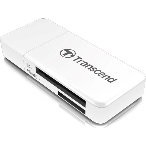 SD/microSD Card Reader USB 3.1 Gen 1 White