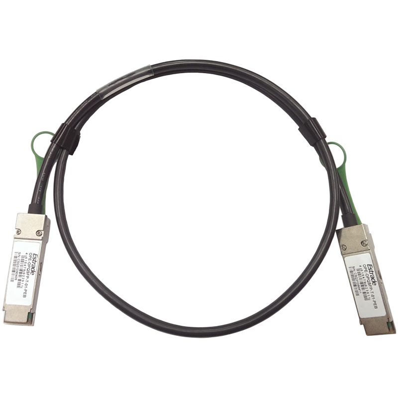 QSFP+コネクタ付Twinaxダイレクトアタッチケーブル 1m