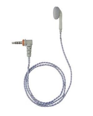 イヤピース（インイヤーオープン型・より対線・グレー）