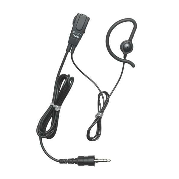 タイピン型イヤホンマイク