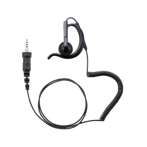 特定小電力トランシーバー用イヤホン（耳掛け式オープンエアー型 カールコードタイプ）