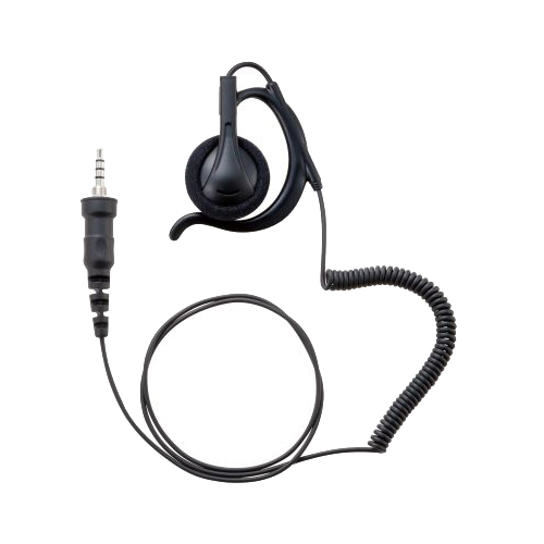 特定小電力トランシーバー用イヤホン（耳掛け式大型オープンエアー型 カールコードタイプ）