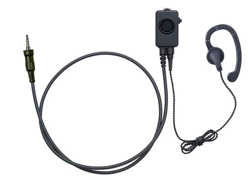 SRS30/SRS30S用小型タイピンマイク＆イヤホン