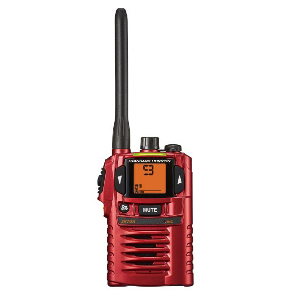 クラス最薄16.5mm スリムコンパクトの特定小電力トランシーバー レッド