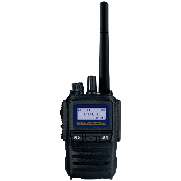 ハイパワーデジタルトランシーバー 防塵・防水性は最高クラスのIP68相当　増波82ch対応モデル